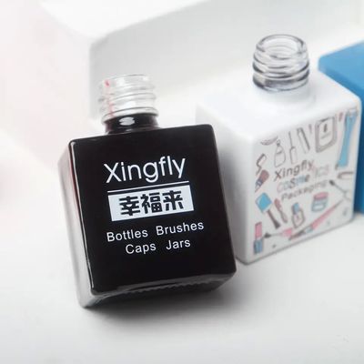Bom preço 5 ml garrafas vazias de esmalte de unhas com escova para uso cosmético industrial on-line