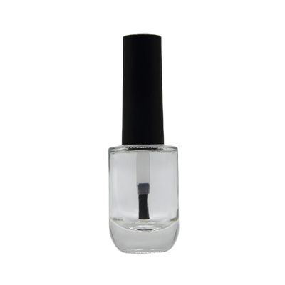 Bom preço Superfície lisa, redonda, frasco de esmalte de unhas com material de vidro on-line