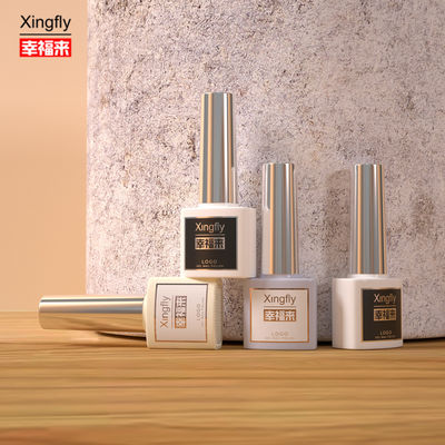 Bom preço 7ml garrafa de esmalte de unhas Destaque com design de vidro quadrado personalizado on-line