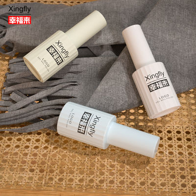 Bom preço 12ml garrafa de esmalte de unhas UV Gel garrafa de vidro de esmalte para pincel largo Design único on-line