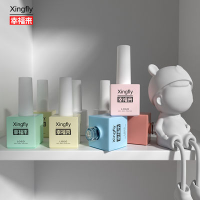 Bom preço 17ml Custom LOGO Cor Gel UV Gel Vazio Botelha de Esmalte de Unhas vem com tampa de escova on-line