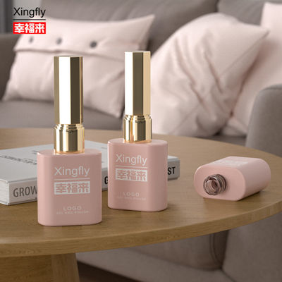 Bom preço Garrafa de polonês de 12 ml Gelado para unhas de grande capacidade Garrafas de vidro de polonês com tampas e escovas on-line