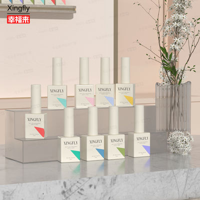 Bom preço 12 ml Quadrado Gel Polish Vazio Verniz de Unhas UV Polish Garrafa de vidro com tampa de escova on-line