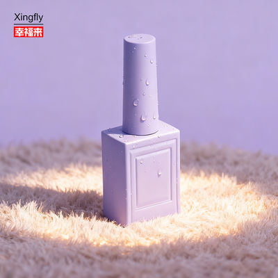 Bom preço Empty 12ml Nail Polish Bottle Multi Use Gel Polish Bottle Black Small Nail Polish Brush on-line