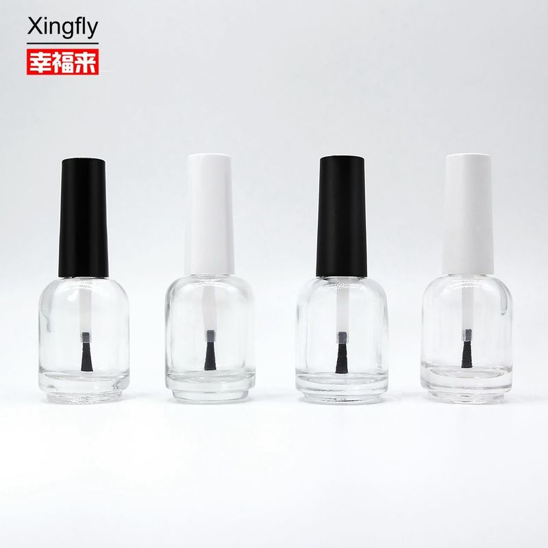 15 ml Botão redondo de esmalte UV Gel Botão de esmalte com tampa e escova