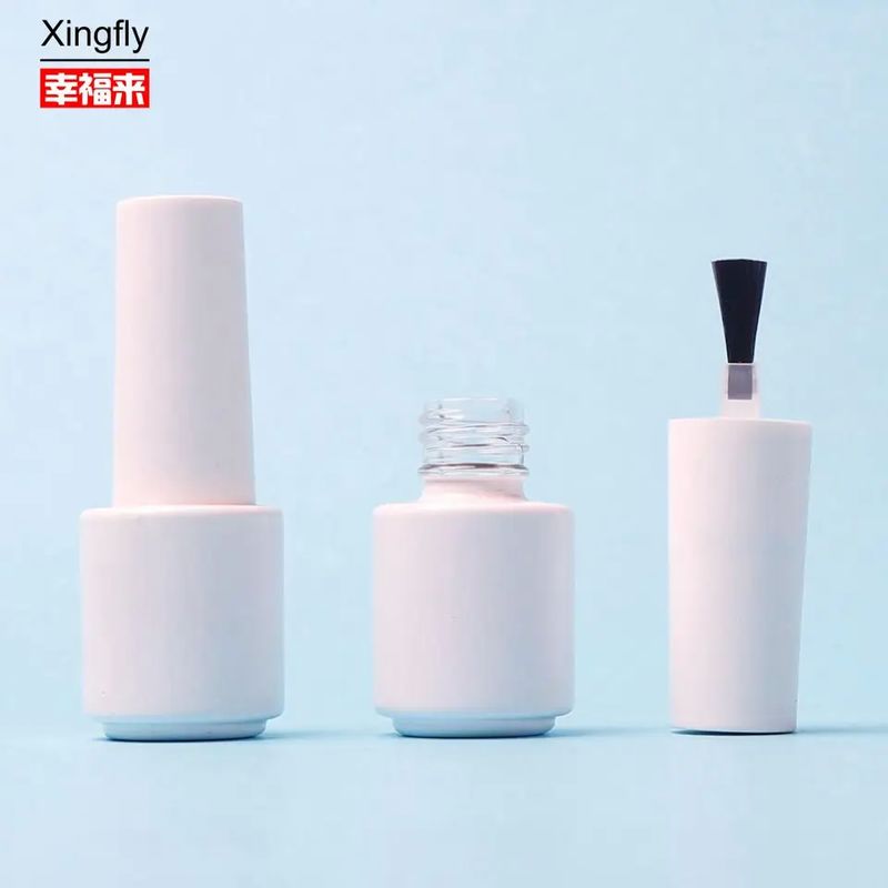 Cores personalizadas 5 ml de esmalte de unhas Botella Spray Coating Bulk Vazio UV