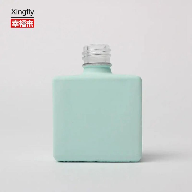 Botão de vidro de esmalte de unhas liso e vazio de 14 ml de cor personalizada Botão de esmalte de gel UV
