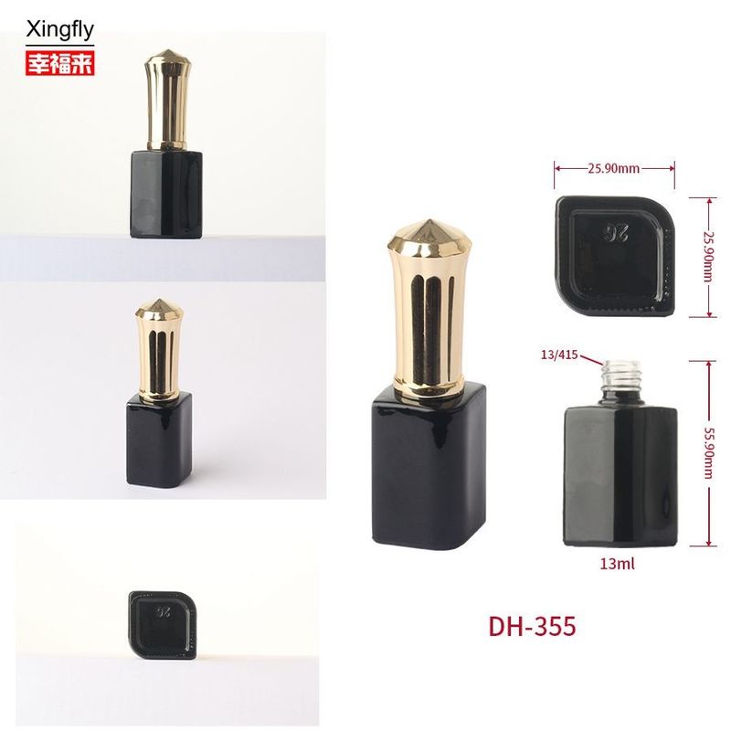 13 ml Botão Quadrado de Polonês de Gel Botão de Polonês de Gel UV Botão Grande Botão de Polonês de unhas transparente