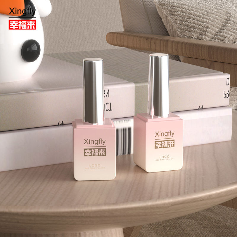 Gela Polonês Quadrado Botelha Indústria de Beleza e Cosméticos 13ml UV Gel Polonês Botelha de Vidro