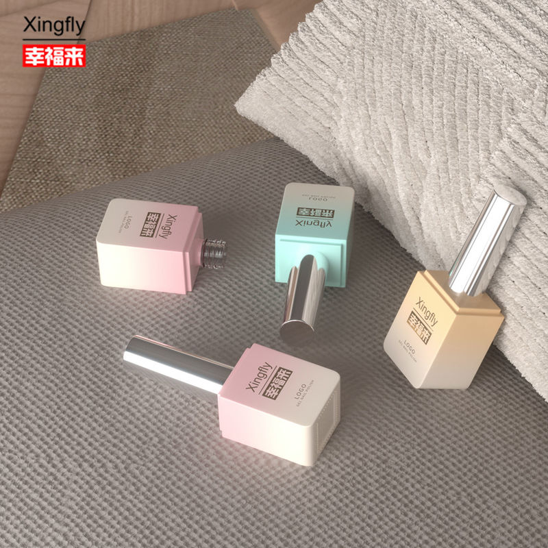 Gela Polonês Quadrado Botelha Indústria de Beleza e Cosméticos 13ml UV Gel Polonês Botelha de Vidro