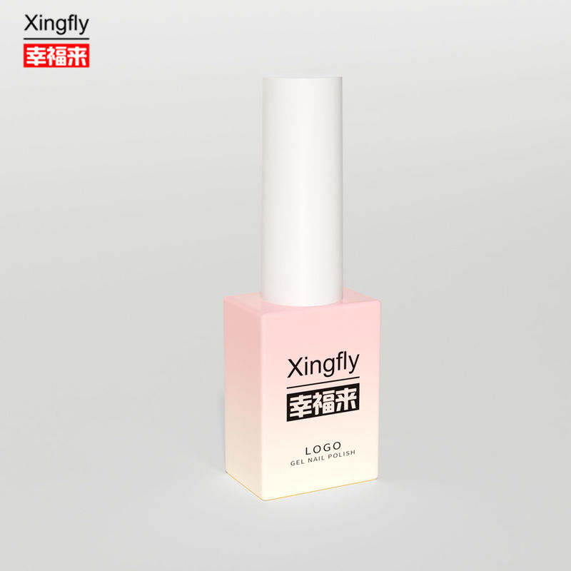 8 ml garrafas de esmaltes UV vidro vazio garrafas de esmaltes com tampa do pincel