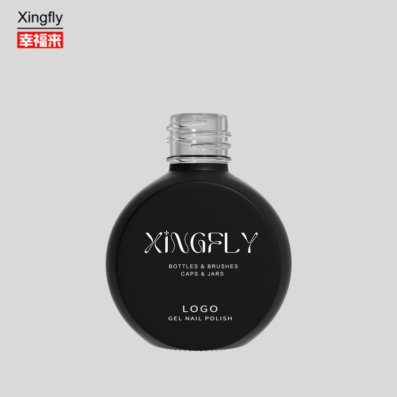 Botelho de Polonês de unhas de 10 ml Impressão personalizada Botelhas de Polonês de unhas de gel vazio Botelho de vidro de polonês de gel