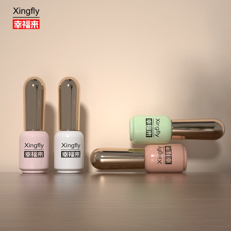 6 ml garrafa de esmalte de unhas embalagem cosmética UV gel garrafa de vidro de esmalte de vidro tamanho compacto