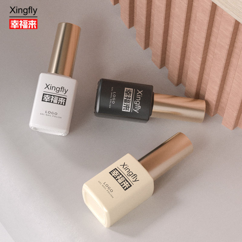 16 ml Botão Quadrado de Polonês de Gel Polonês de Unhas de Gel Botão de Vidro UV Com Brinco