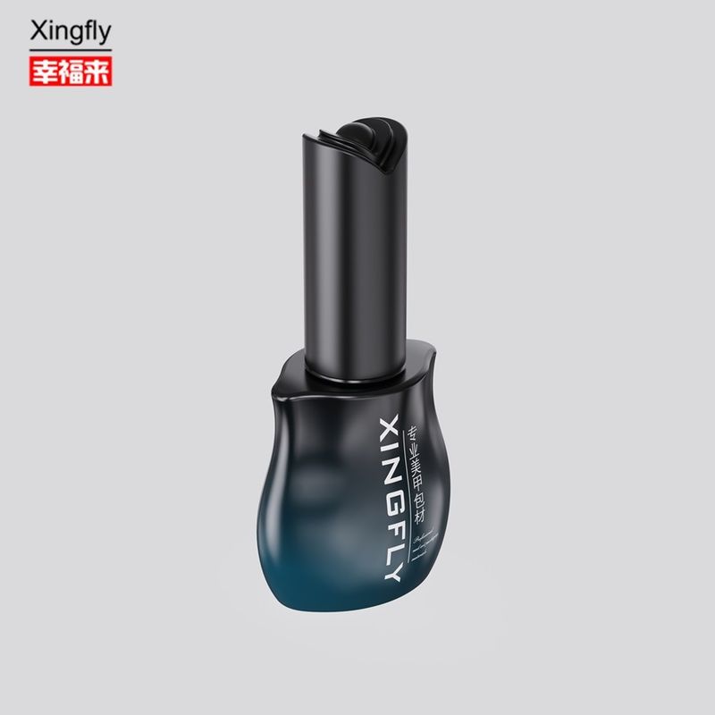 12 ml frasco de esmalte de unhas Gel vazio frasco de esmalte de unhas 12 ml com tampa e escova