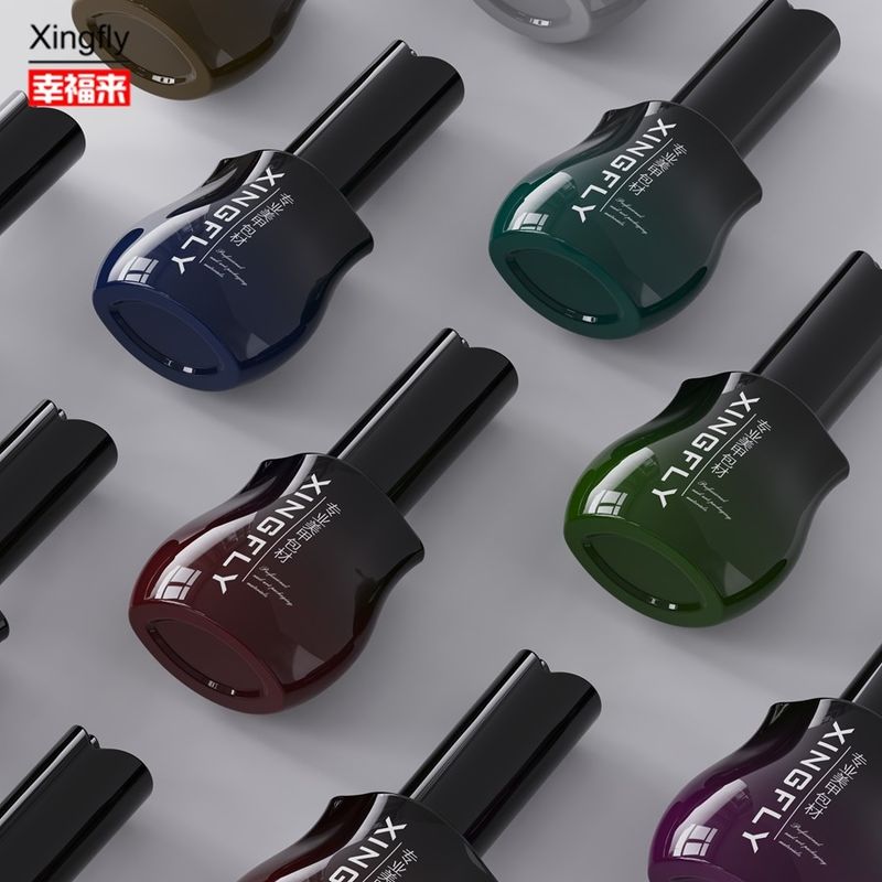 12 ml Botão de esmalte para unhas Gel Botão de esmalte UV Gel recipientes cosméticos vazios Gel Botão de esmalte