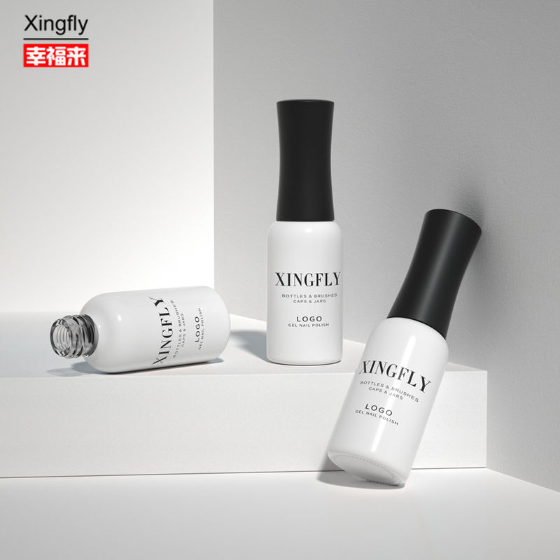 9ml Botão Redondo de Gel de Unhas Vazio Fabricado sob Encomenda Botões únicos de Unhas Vazio