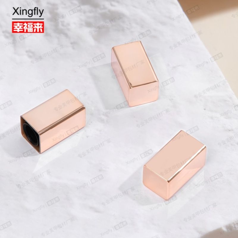 Chapeau de garrafa de esmalte de unhas personalizado colorido garrafa de vidro de esmalte de unhas com pincel