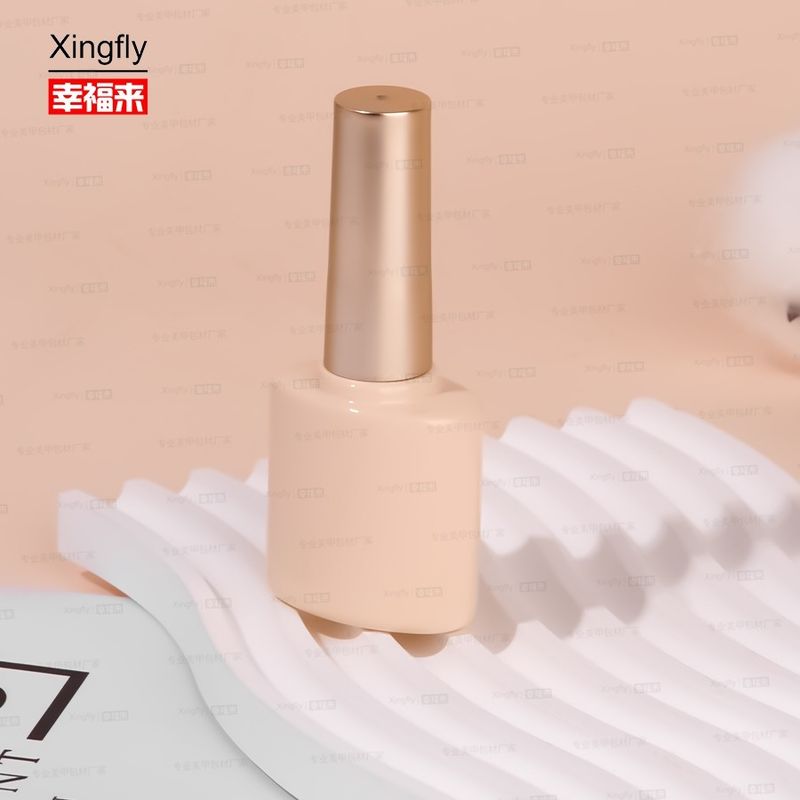 Logotipo personalizado 10ml Gel de unhas Polonês garrafa de óleo garrafas de vidro vazias Para esmalte de unhas
