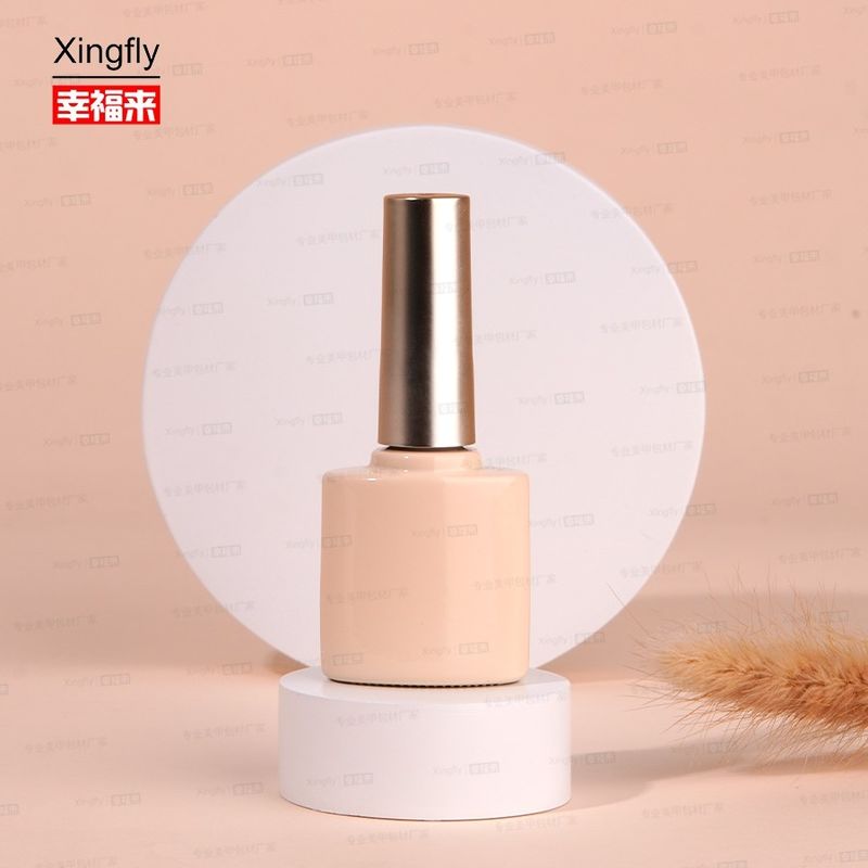 Logotipo personalizado 10ml Gel de unhas Polonês garrafa de óleo garrafas de vidro vazias Para esmalte de unhas
