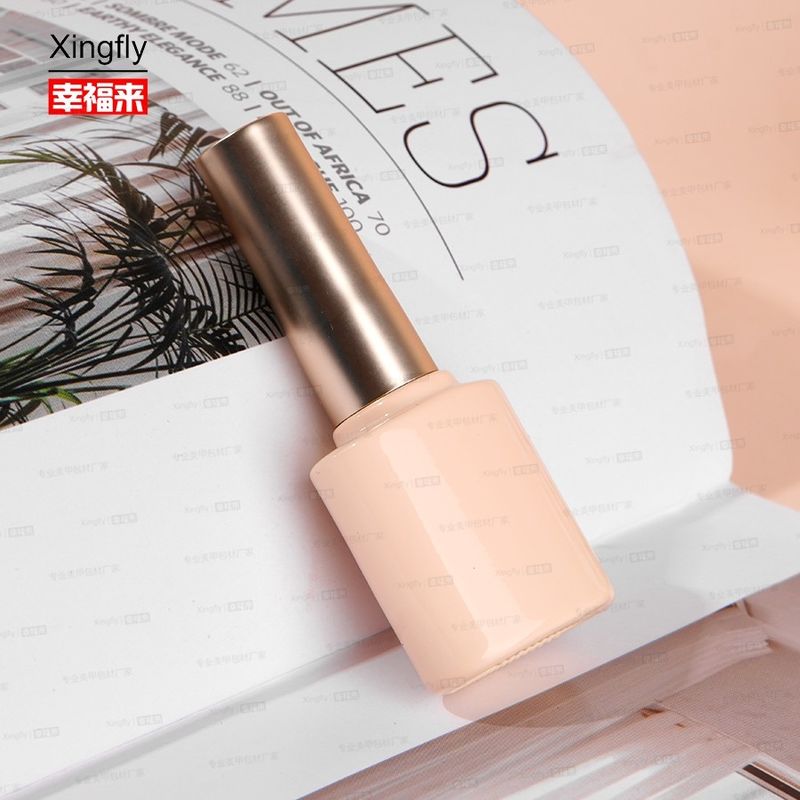 Logotipo personalizado 10ml Gel de unhas Polonês garrafa de óleo garrafas de vidro vazias Para esmalte de unhas