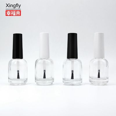 15 ml Botão redondo de esmalte UV Gel Botão de esmalte com tampa e escova
