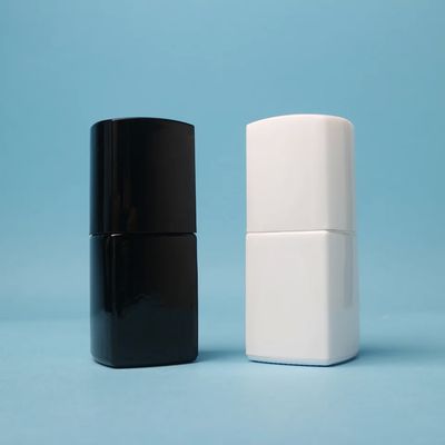 Eco-friendly garrafas pequenas e vazias de esmalte de unhas 7 ml Base de vidro