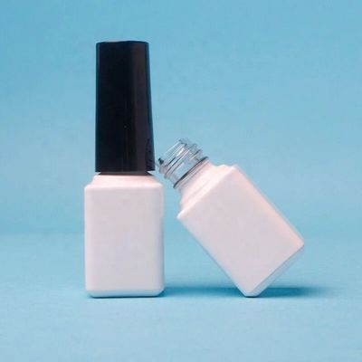 Lâmina de unhas branca vazia garrafas de parafuso tampa de acabamento de superfície moderna requintada