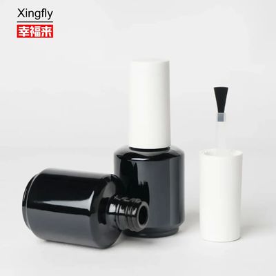 Impressão de seda Botões de esmalte de unhas de vidro vazios 10 ml Superfícies revestidas por spray