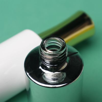 Tapete de vedação frascos vazios de vidro para esmaltes de unhas Superfície lisa SGS