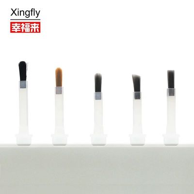 Pintura de unhas de pincel fino Dupont de fibra de nylon de dois lados