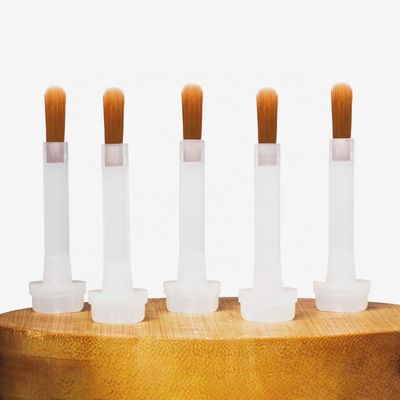 Pintura de plástico de nylon para as unhas de substituição de esmalte branco e cinza