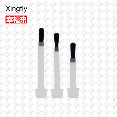 Bom preço Drop Gelish Replacement Brushes Branco e Negro Para Esmalte de unhas on-line