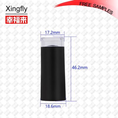 Capela de plástico de esmalte de unhas 18,6mmx17,2mm superfície brilhante fosca