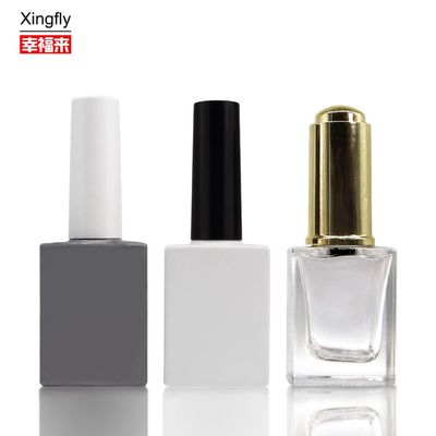 Garrafa de plástico Transparente Polonês de unhas garrafa clara cor personalizada