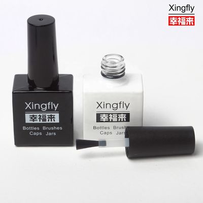 15 ml de capacidade garrafas vazias de esmalte de unhas redonda Impressão de logotipo para nail art