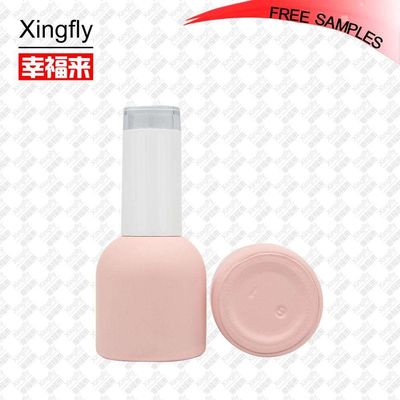 Corpo de vidro 5 ml Botão de esmalte para unhas Superfície lisa Embalagem cosmética