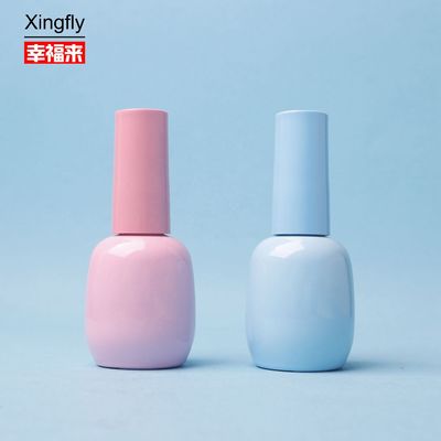 Modern 10ml garrafa de esmalte de unhas Oval vidro de esmalte de unhas embalagem de recipiente