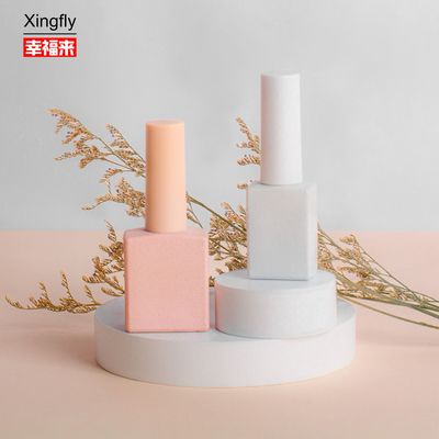 Garrafa transparente de 12 ml de gel de polimento de superfície personalizável Confecção com escova e tampa