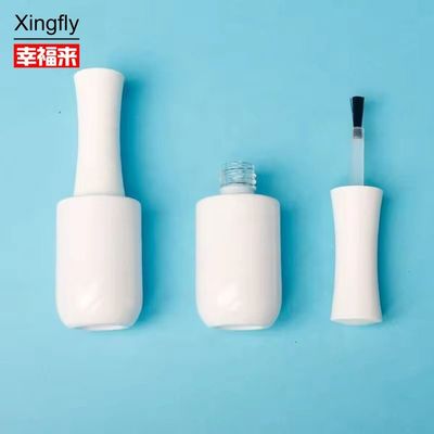 12 ml garrafa de esmalte de unhas garrafa de esmalte de vidro para gel de manicure embalado