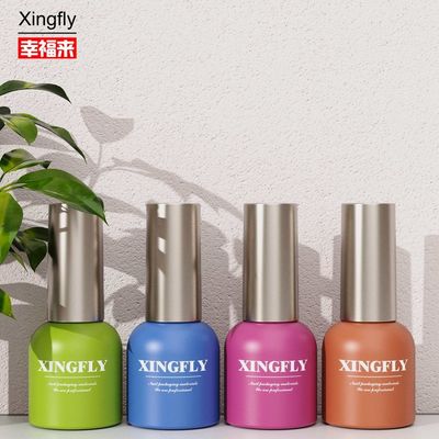 Gel UV 14ml Polonês de unhas Botelho Gel Polonês de unhas Vidro vazio Botelhas de Polonês de unhas personalizadas