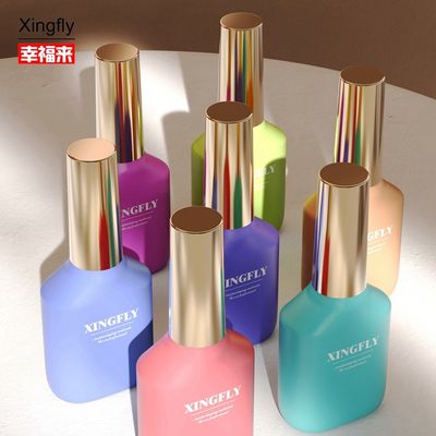 15 ml frasco de esmalte de unhas vidro vazio frasco de gel de esmalte de unhas com tampa e escova