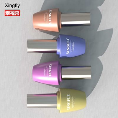 Embalagem Cosmética de 15 ml garrafas vazias de esmaltes para unhas com escova de gel garrafa de esmaltes