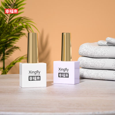 15 ml frasco de esmalte de unhas limpo vazio único esmalte de unhas frasco de vidro para esmalte de unhas