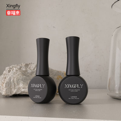 Botelho de Polonês de unhas de 10 ml Impressão personalizada Botelhas de Polonês de unhas de gel vazio Botelho de vidro de polonês de gel