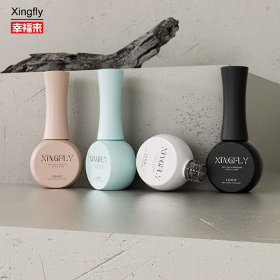 10 ml de garrafa de esmalte de unhas recipientes de esmalte de gel vazio garrafa de vidro de esmalte de unhas
