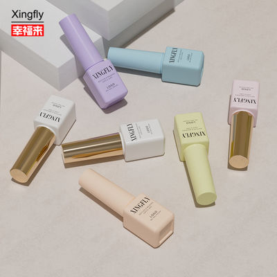 5 ml Botão de esmalte de unhas Quadrado Gel Esmalte de unhas Botão de vidro de esmalte de unhas