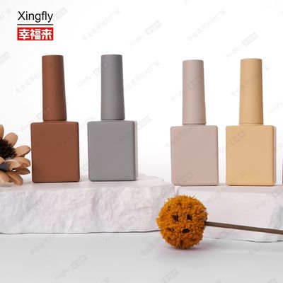 12 ml frasco de esmalte de unhas embalagem cosmética vazia frasco de gel de vidro de esmalte de unhas