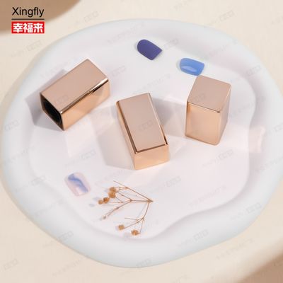 Chapeau de garrafa de esmalte de unhas personalizado colorido garrafa de vidro de esmalte de unhas com pincel