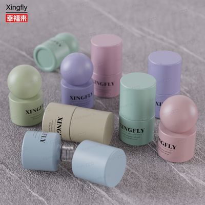 Embalagem de 5 ml Botão de vidro UV Gel Vazio Botões de esmalte de unhas